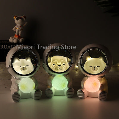 Galaxy Guardian LED Night Light Nursery Moon Lamps Astronaut Table Decorative Lights Baby Kids Toys Birthday Gift Drop Shipping - Gufetto Brand 