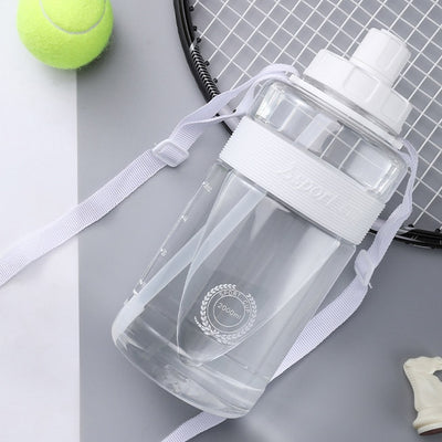 New Sport Drinking Water Bottle with Straw BPA Free 1000 Ml 2000ml  Plastic Water Drinking Bottle for Water 1L 1 liter - Gufetto Brand 