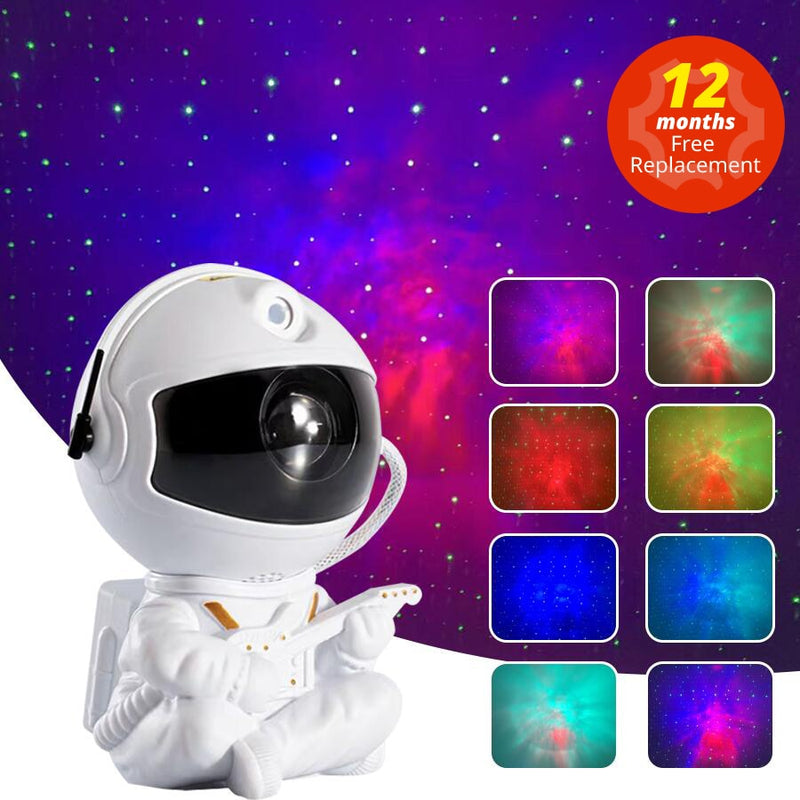 NOVITÀ Astronauta Galaxy Starry Projector Night Light Star Sky Night Lamp per camera da letto Decorativo per la casa Regalo di compleanno per bambini - Gufetto Brand 