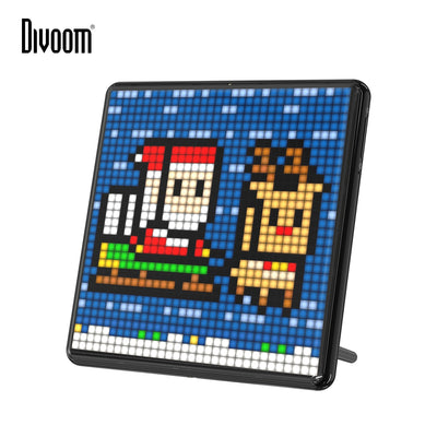 Cornice digitale Divoom Pixoo Max con tabellone LED programmabile 32 * 32 Pixel Art, regalo di Natale, decorazioni per la casa - Gufetto Brand 