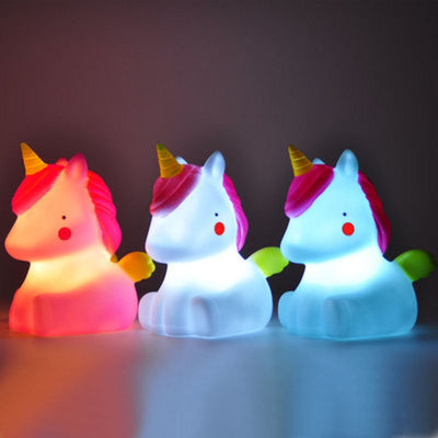 2022 Hot Unicorn LED Night Light Sleep Light Cartoon Cute Unicorn New Year Party Light LED Light Kids Toys Christmas Gift - Gufetto Brand 