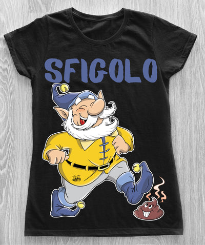 T-shirt Donna Sfigolo ( S555666798 ) - Gufetto Brand 