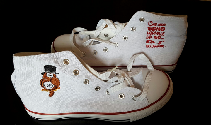Sneakers By Gufetto Ricamate Donna - Gufetto Brand 