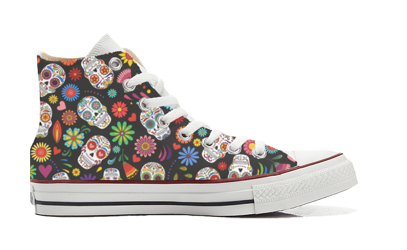 Sneakers Converse Alte Original SKULL EDITION ( S5698734 ) - Gufetto Brand 