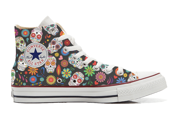 Sneakers Converse Alte Original SKULL EDITION ( S5698734 ) - Gufetto Brand 