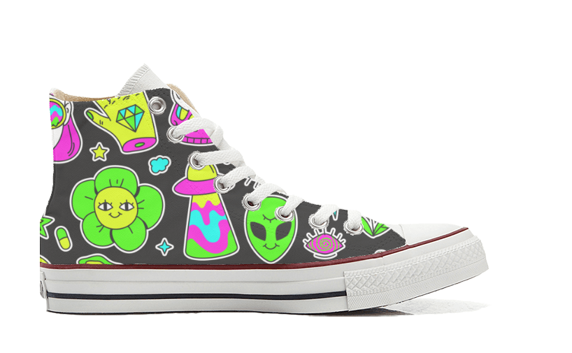 Sneakers Converse Alte Original FUN EDITION ( F8935478 ) - Gufetto Brand 