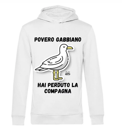 Felpa donna Povero Gabbiano ( G7843127 ) - Gufetto Brand 