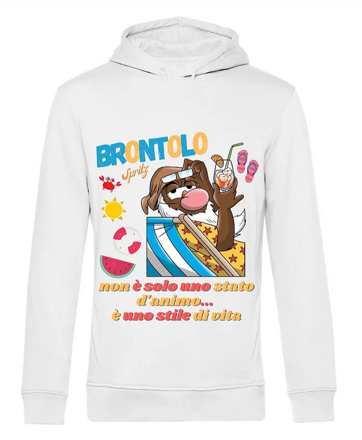 Felpa uomo BRONTOLO SPRITZ EDITION ( B4987345 ) - Gufetto Brand 