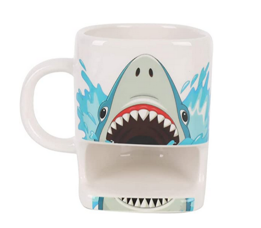 Tazza porta biscotti 250ml (Shark) - Gufetto Brand 