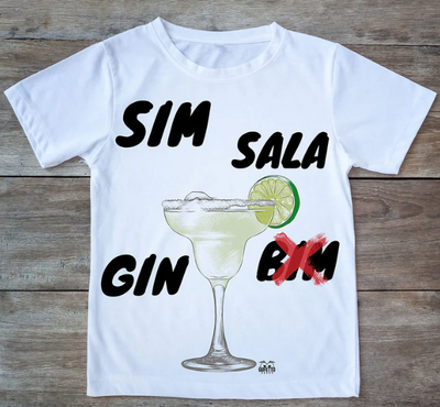 T-shirt Uomo Bianca Gin Outlet - Gufetto Brand 