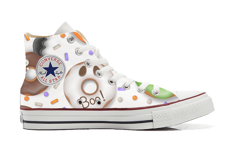 Sneakers Converse Alte Original HALLOWEEN DONUTS EDITION ( D4568098 ) - Gufetto Brand 