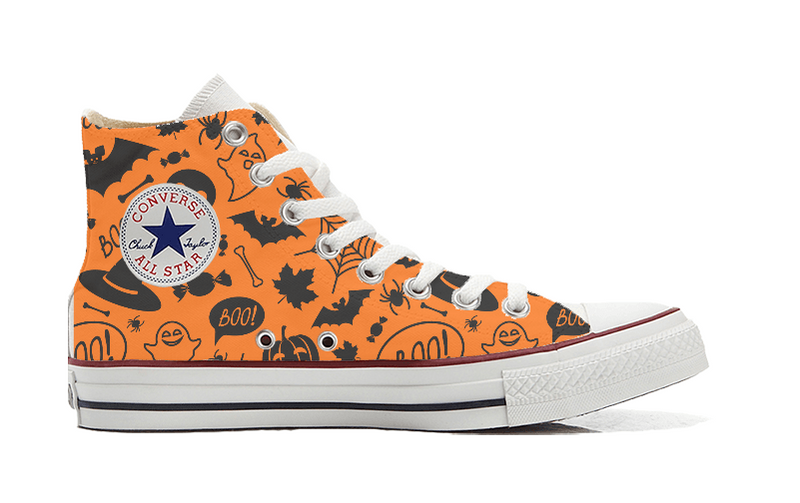 Sneakers Converse Alte Original HALLOWEEN ORANGE EDITION ( O8923746 ) - Gufetto Brand 