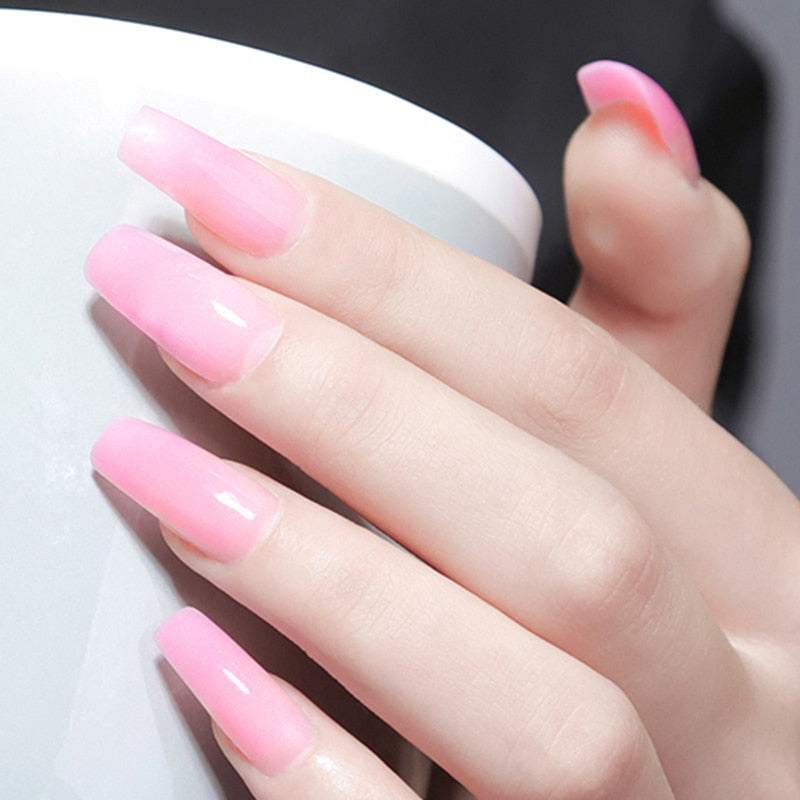 1pc Beautilux UV LED Hard Construction Nail Gel Soak Off Nails Pink UV Gel Polish Nail Art Builder Extension Gel 50g - Gufetto Brand 