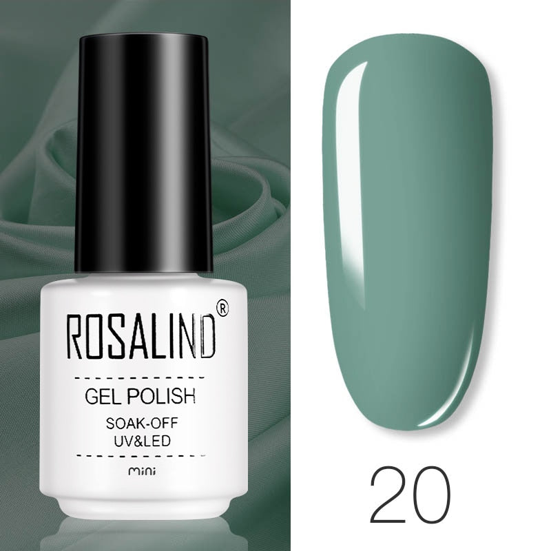 ROSALIND Gel Polish Set Manicure for Nails Semi Permanent Vernis top coat UV LED Gel Varnish Soak Off Nail Art Gel Nail Polish - Gufetto Brand 
