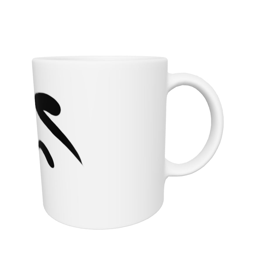 Tazza bianca lucida Gufetto Sign