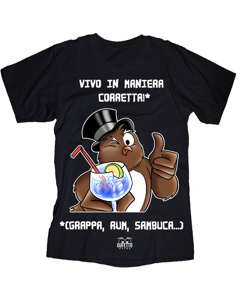 T-shirt Donna Vivo - Gufetto Brand 