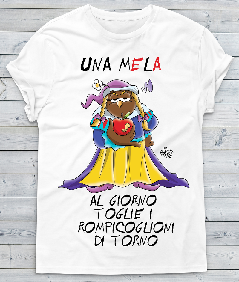 T-shirt Uomo Mela - Gufetto Brand 