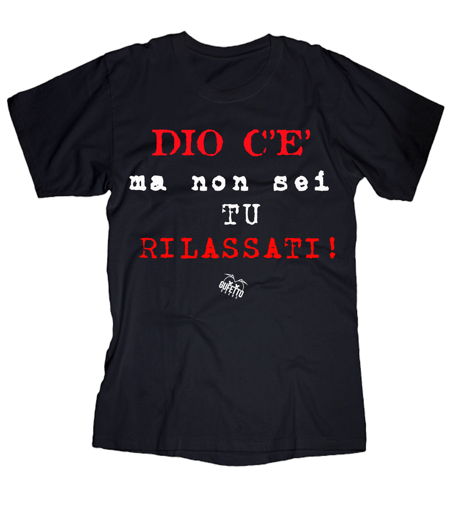 T-shirt Uomo Dio C'è - Gufetto Brand 