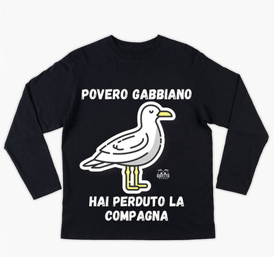 T-shirt Donna Povero Gabbiano ( G7843127 ) - Gufetto Brand 