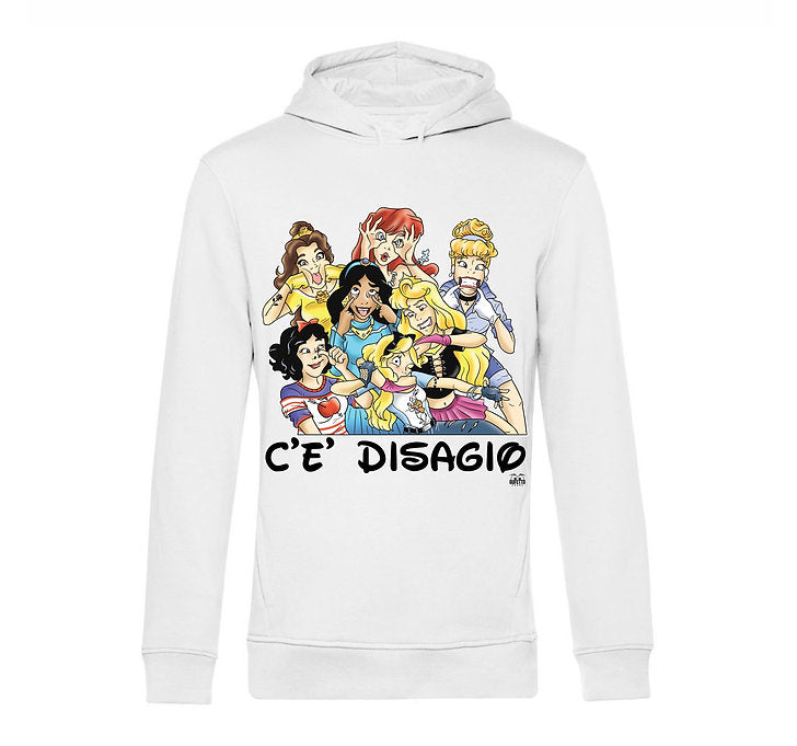 Felpa uomo Principesse 2.0 LIMITED EDITION ( P6709267 ) - Gufetto Brand 