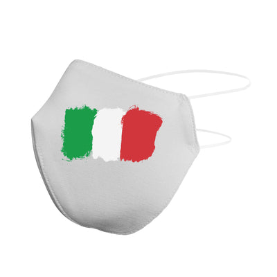 Mascherina in cotone Uomo Donna Italia ( I529 ) - Gufetto Brand 