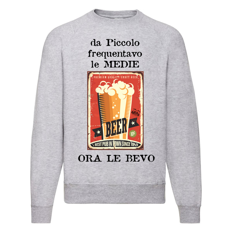 Felpa Classic Uomo Da Piccolo  ( H285 ) - Gufetto Brand 