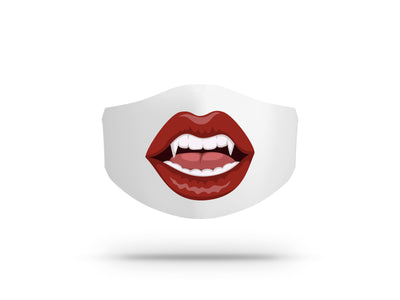 Mascherina in cotone Donna Vampir 12 ( F4029 ) - Gufetto Brand 