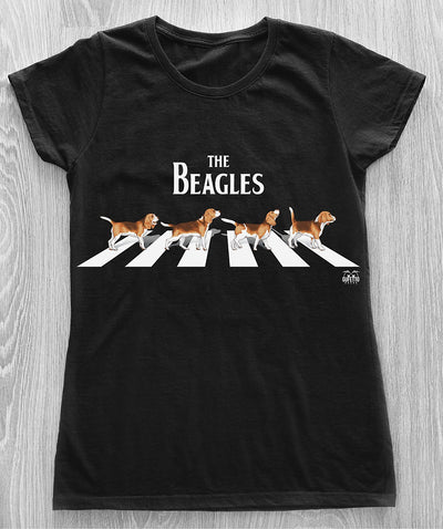 T-shirt Donna The Beagles ( B342189 ) - Gufetto Brand 