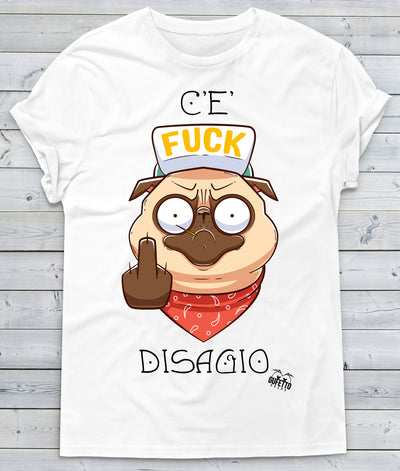T-shirt Donna Disagio ( V378 ) - Gufetto Brand 