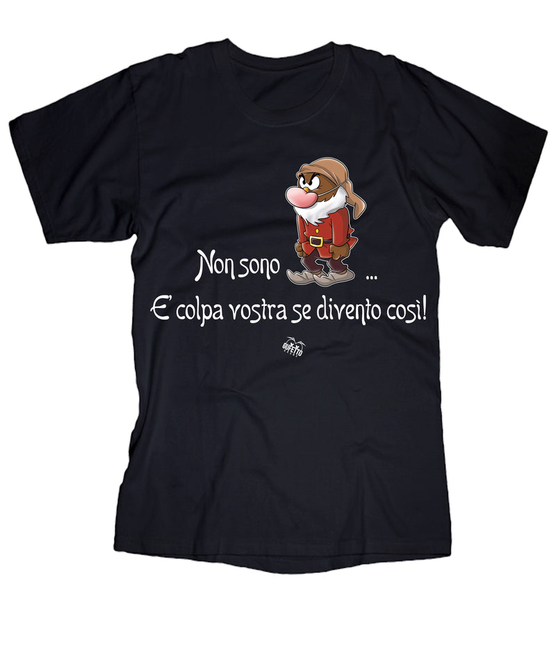 T-shirt Donna Non sono Brontolo - Gufetto Brand 