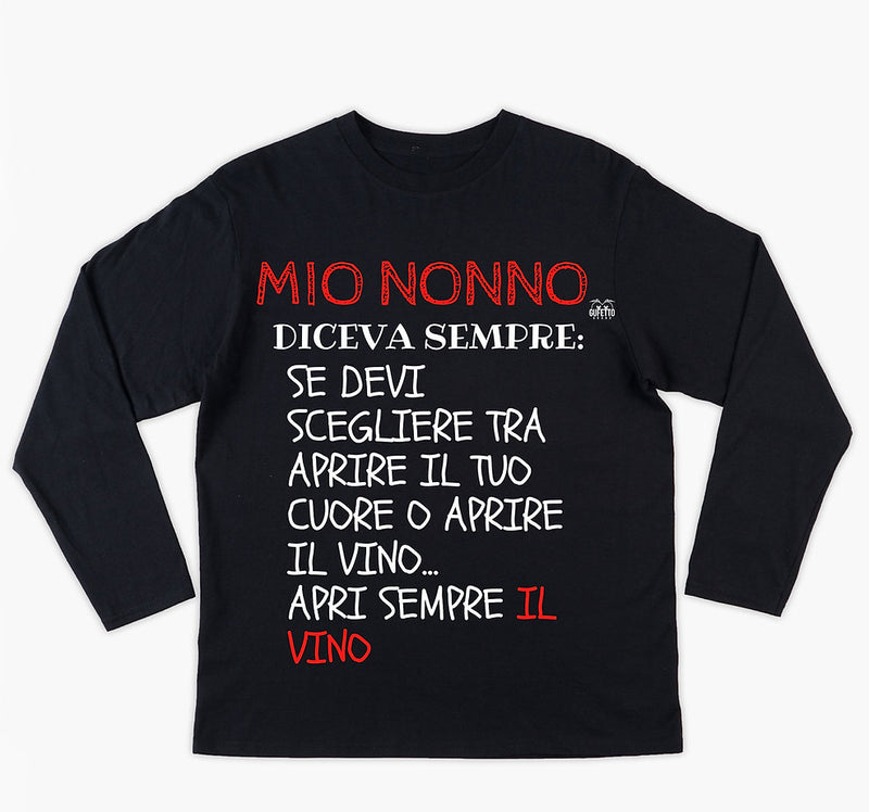 T-shirt Uomo MIO NONNO ( M5629781 ) - Gufetto Brand 