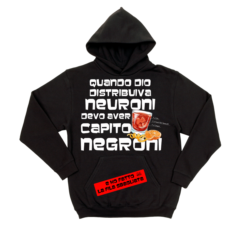 Felpa donna Negroni - Gufetto Brand 