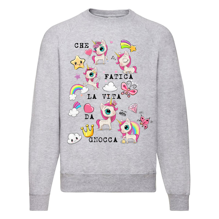 Felpa Classic Donna Gnocca ( C972 ) - Gufetto Brand 
