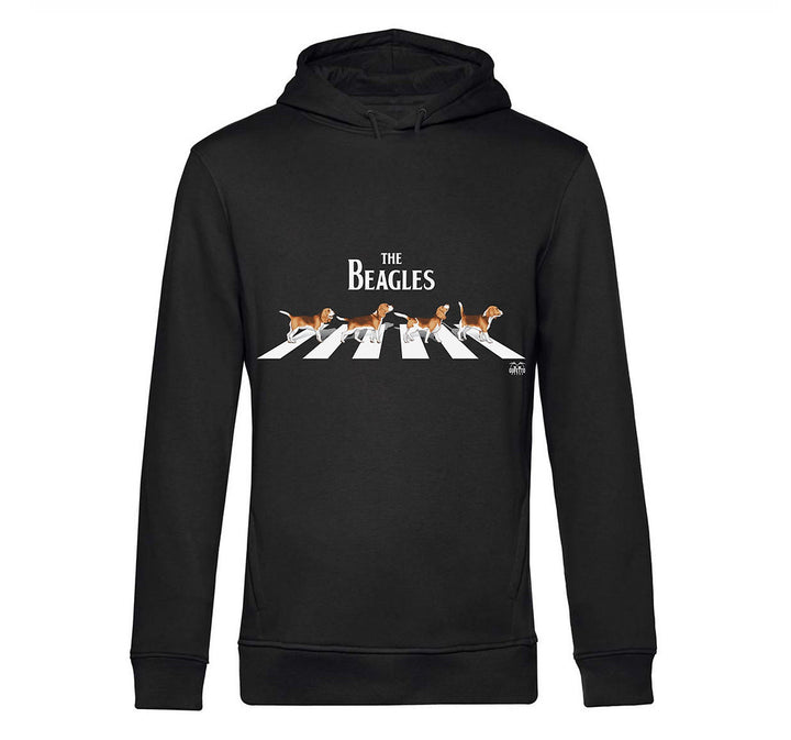 Felpa uomo The Beagles ( B342189 ) - Gufetto Brand 