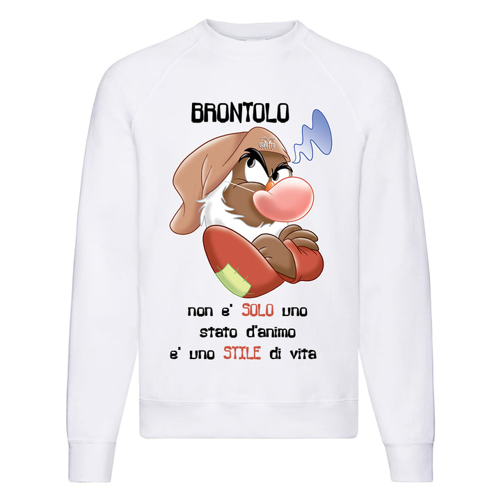 Felpa Classic  Uomo Donna Brontolo New - Gufetto Brand 