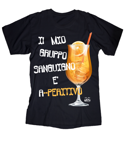 T-shirt Donna A-PERITIVO - Gufetto Brand 