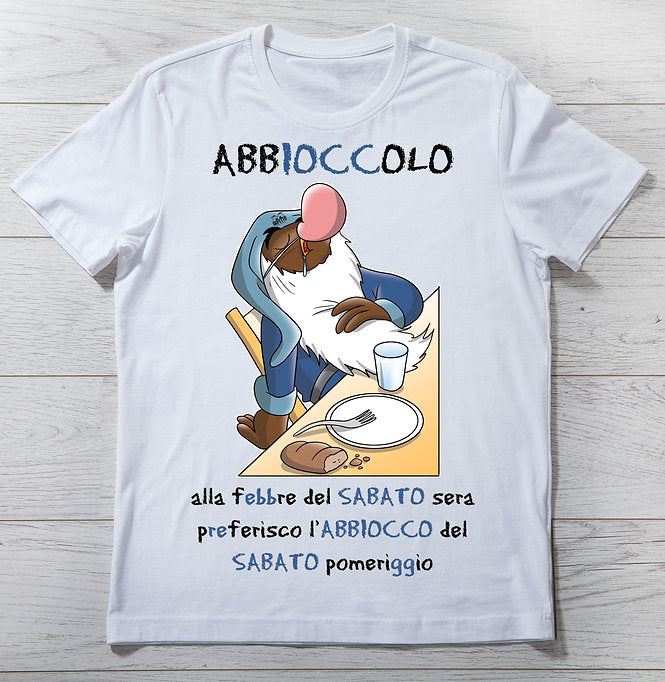 T-shirt Bambino/a I 7 Nani del dopo Pranzo ABBIOCCOLO ( A82041 ) - Gufetto Brand 