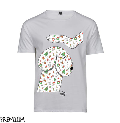 T-shirt Donna IL MIO CAXXO DI NATALE ( N49563 ) - Gufetto Brand 