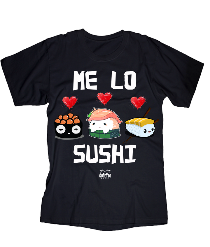 T-shirt Uomo Me lo SUSHI - Gufetto Brand 