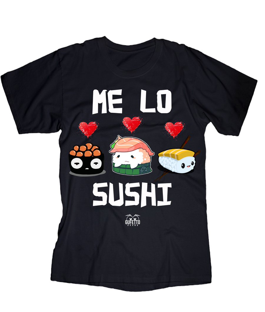 T-shirt Uomo Me lo SUSHI - Gufetto Brand 