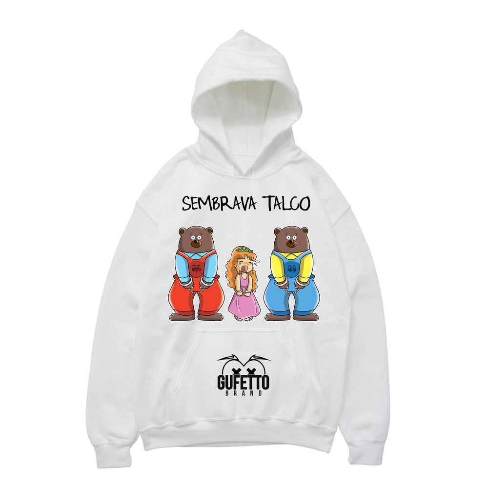 Felpa uomo Sembrava Talco ( X650 ) - Gufetto Brand 