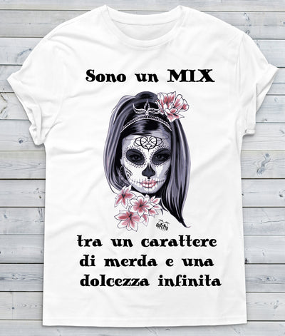 T-shirt Donna  MIX ( K941 ) - Gufetto Brand 
