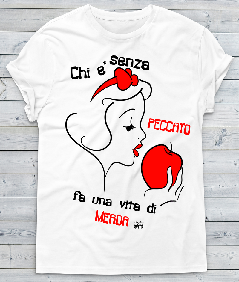 T-shirt Donna Peccato - Gufetto Brand 