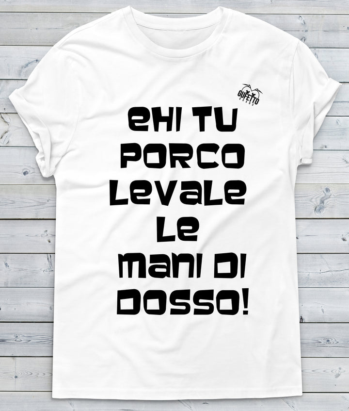 T-shirt Uomo Ehi tu - Gufetto Brand 