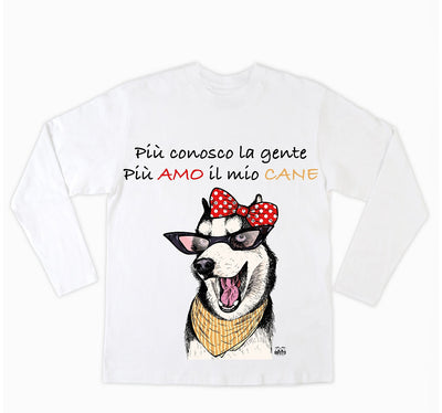 T-shirt Uomo Il Mio Cane ( M579832 ) - Gufetto Brand 