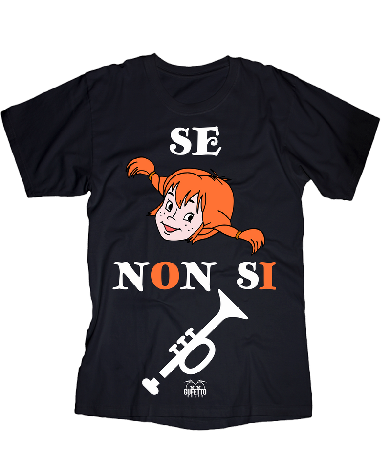 T-shirt Donna Pippi - Gufetto Brand 