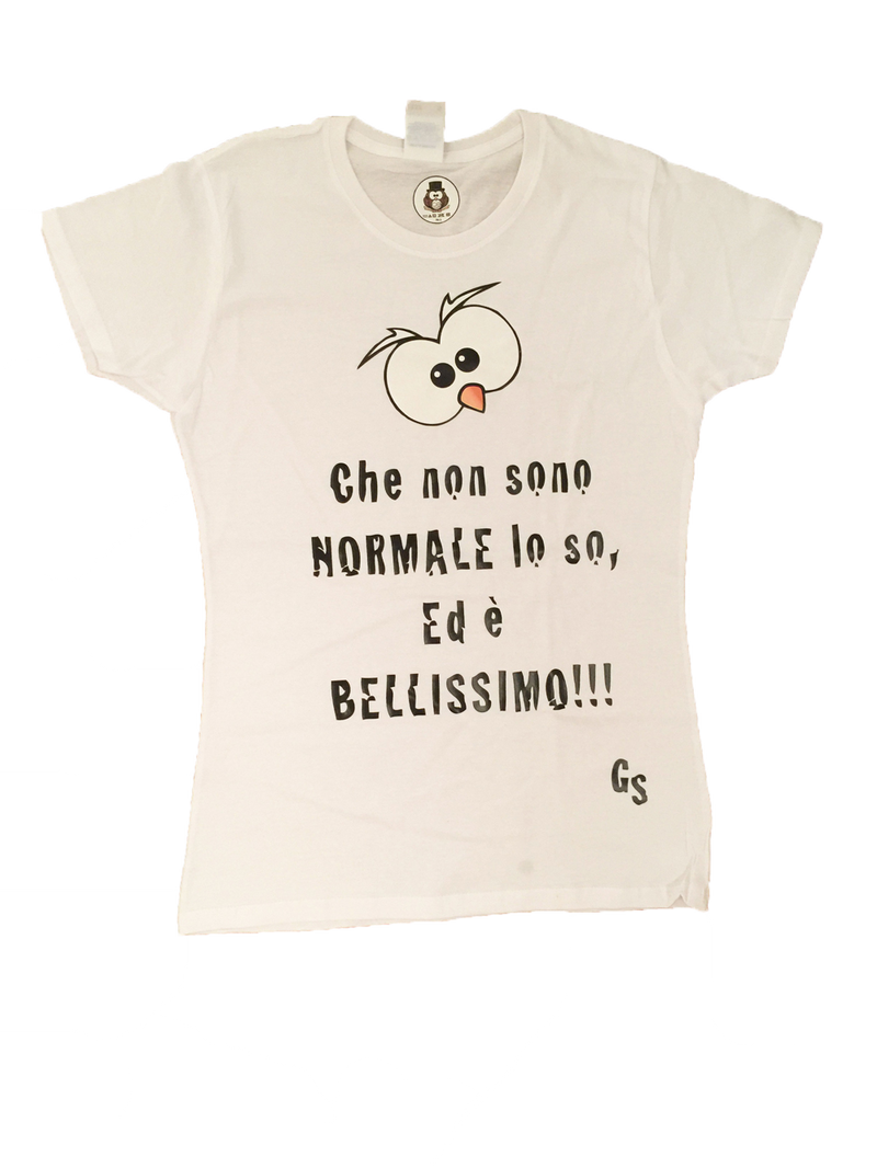 T-shirt Uomo ( Che non sono Normale... ) - Gufetto Brand 