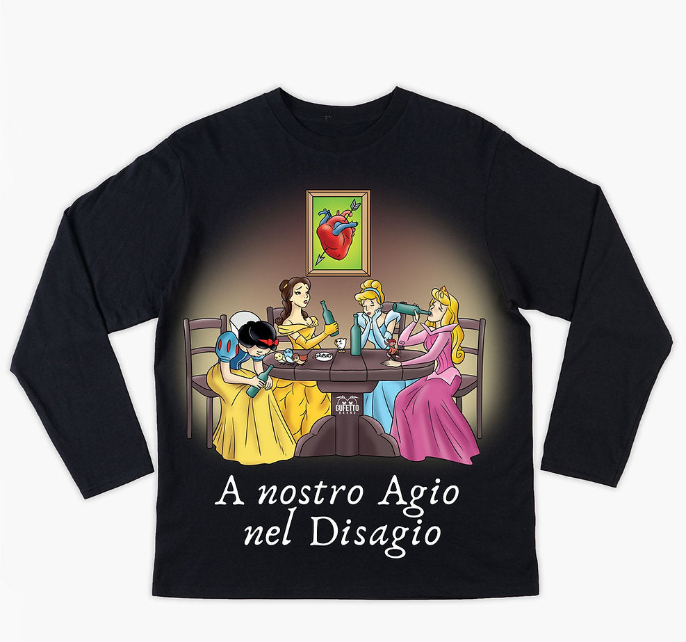 T-shirt Uomo Principesse Disagio 3.0 LIMITED EDITION ( A5609863 ) - Gufetto Brand 