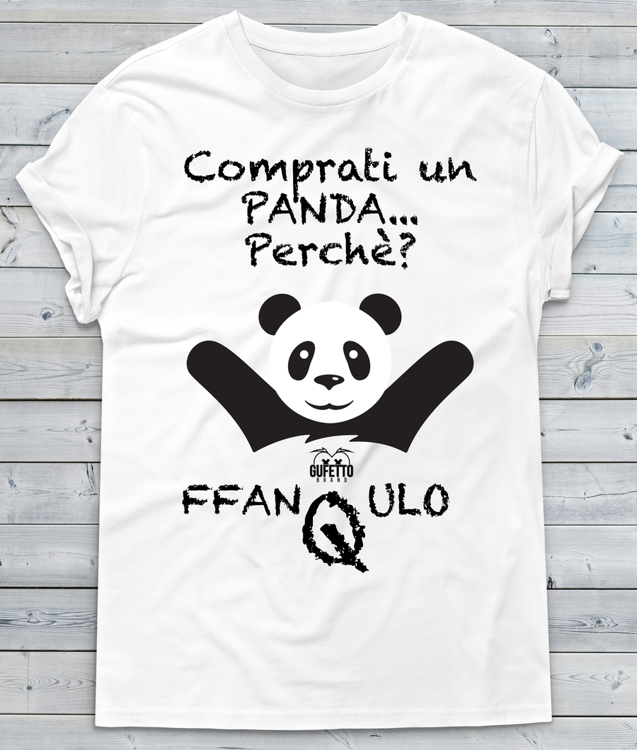 T-shirt Donna PANDA - Gufetto Brand 