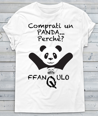 T-shirt Uomo PANDA - Gufetto Brand 